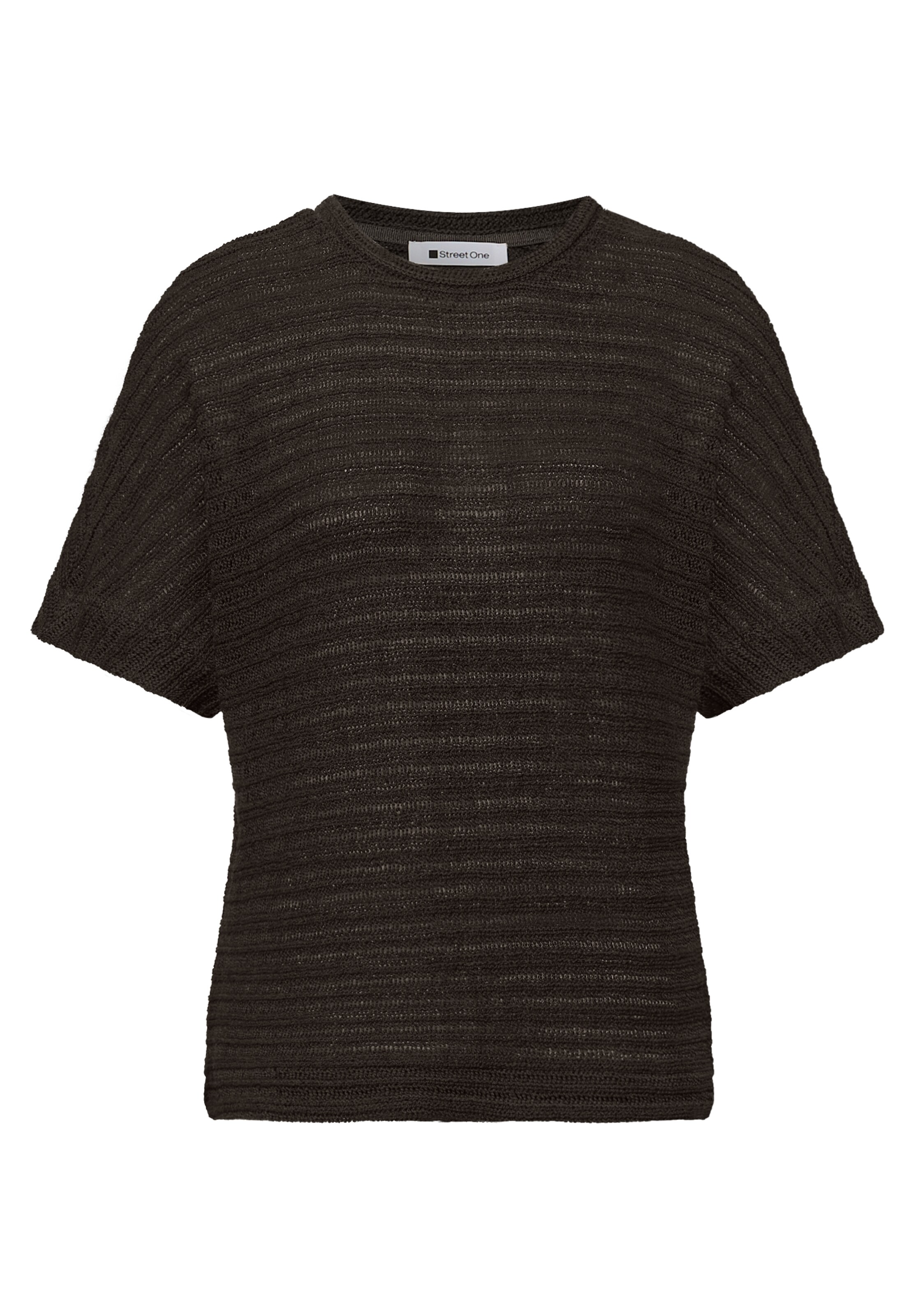 STREET ONE Pullover in Braun: Vorderseite
