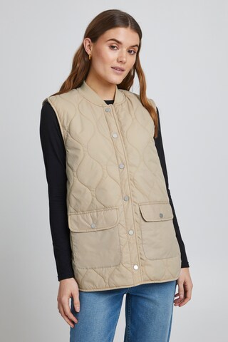 b.young Bodywarmer 'BYCANNA' in Beige: voorkant