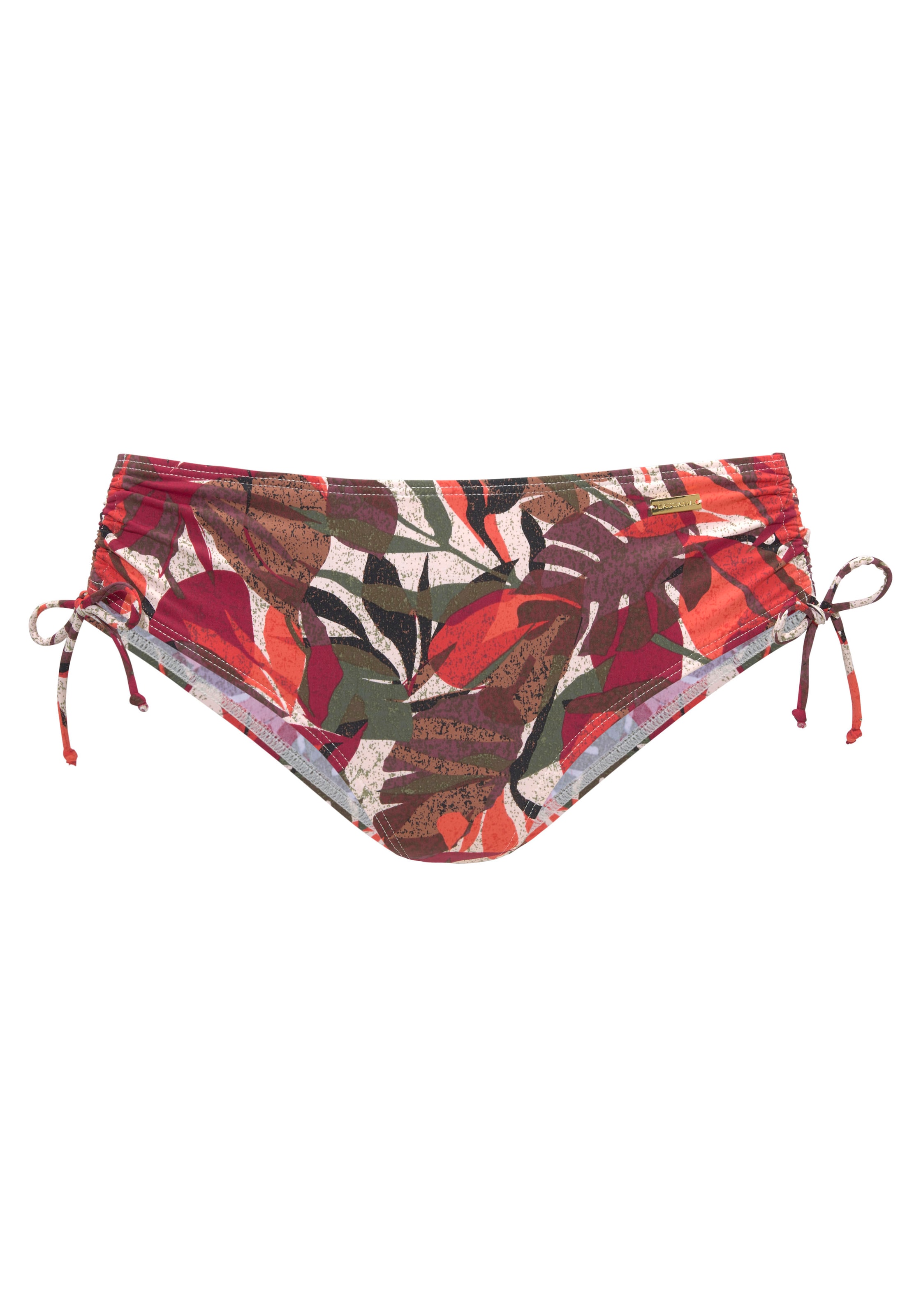 LASCANA Bikiinipüksid, värv punane: eest vaates