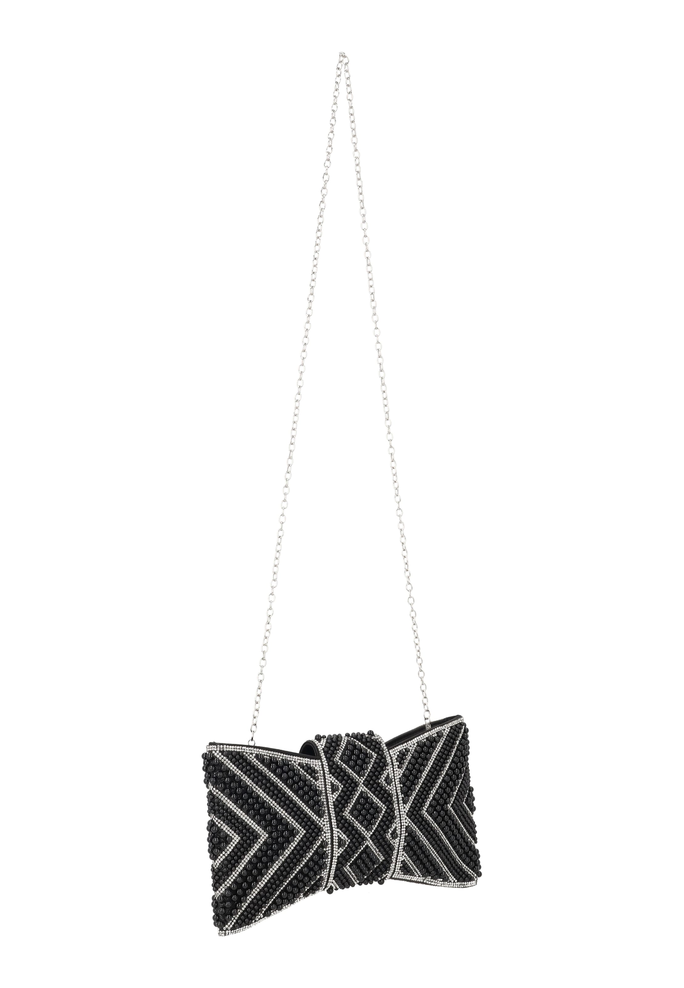 faina Clutch in Black
