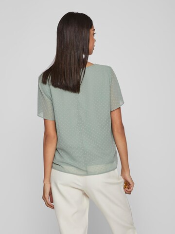 Camicia da donna 'Dobby' di VILA in verde