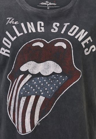 Vestino Shirt 'The Rolling stones' in Black