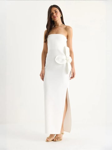 Bianco Lucci Jurk 'Maxi' in Wit