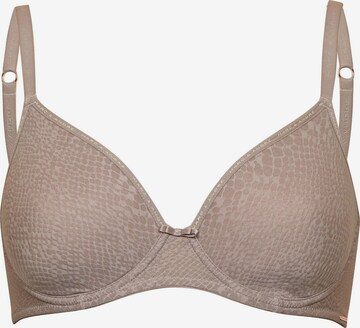 Marc & André T-shirt Bra in Beige: front