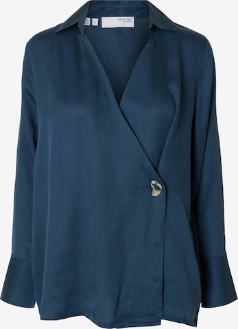 mėlyna SELECTED Palaidinė 'SLFJOLLY': priekis