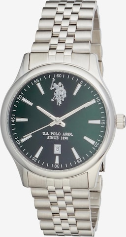 Montre à affichage analogique 'Aiden Steel' U.S. POLO ASSN. en vert : devant