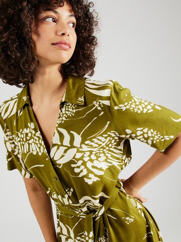 JDY Shirt dress 'Star' in Green