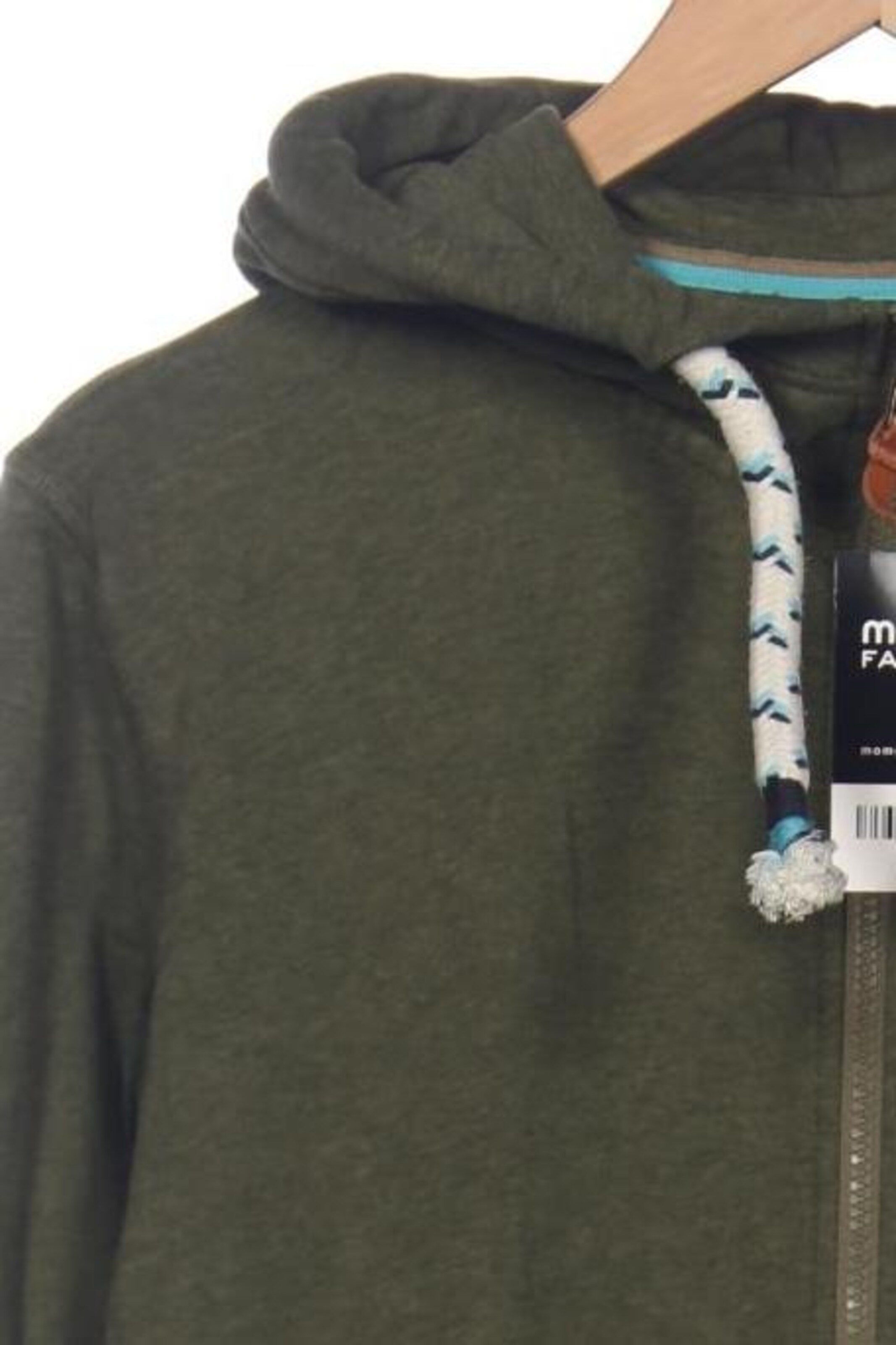 ESPRIT Sweatshirt & Zip-Up Hoodie in S in Green