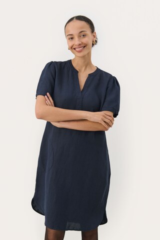 Robe fourreau 'Aminase' Part Two en bleu : devant