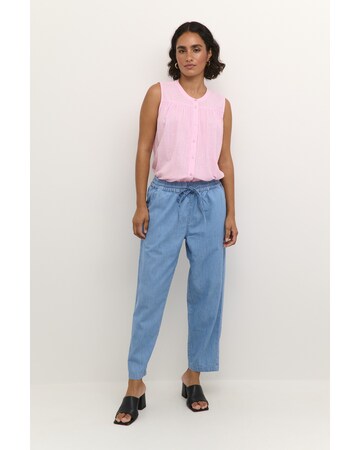 Kaffe Tapered Hose 'Louise' in Blau