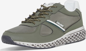 BLEND Sneakers in Green: front