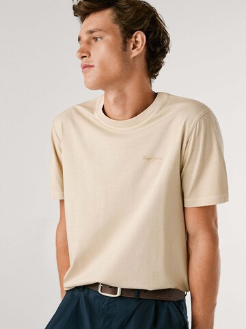 T-Shirt 'Jacko' Pepe Jeans en beige
