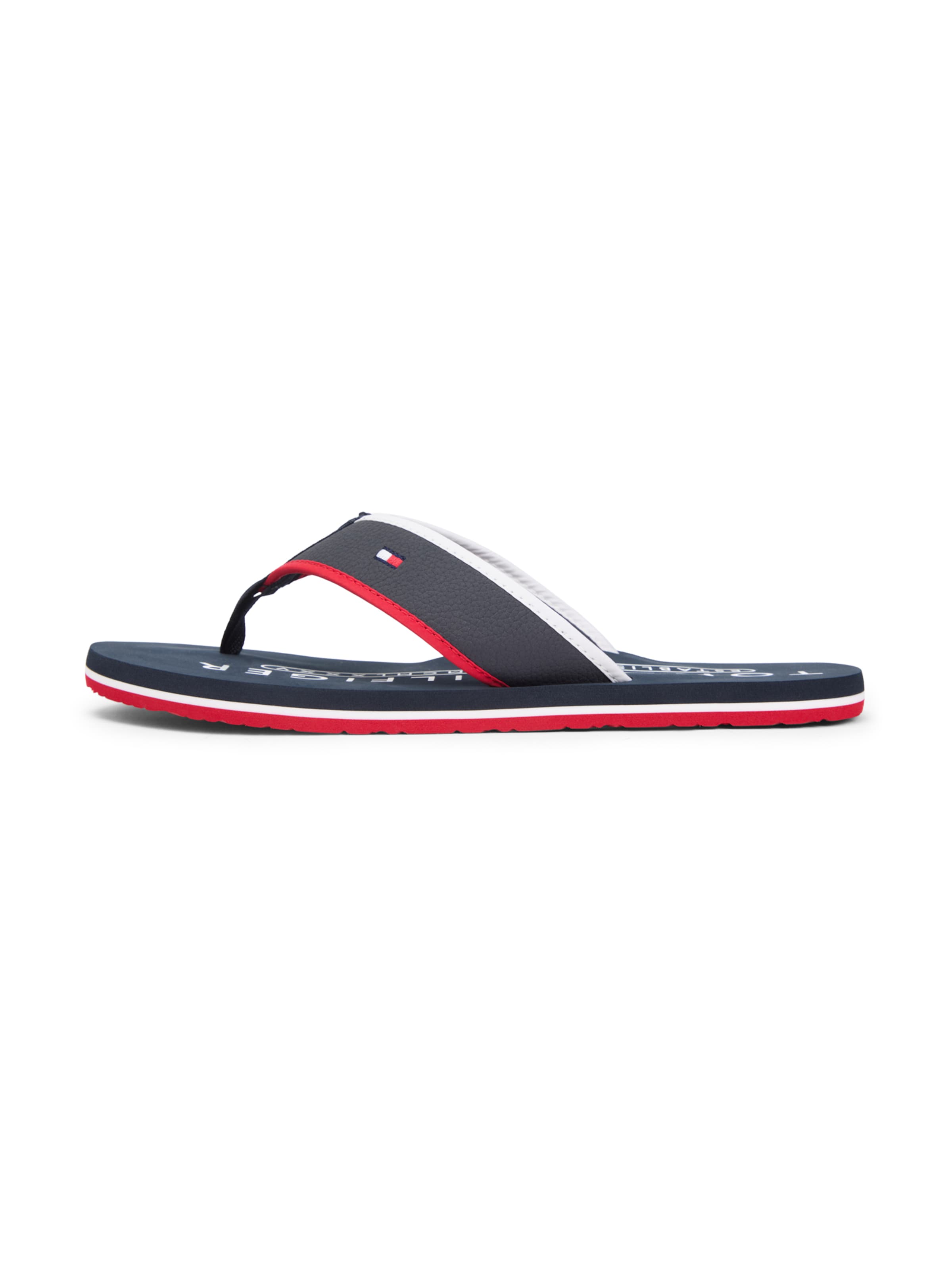 Flip-flops de la TOMMY HILFIGER pe albastru: față