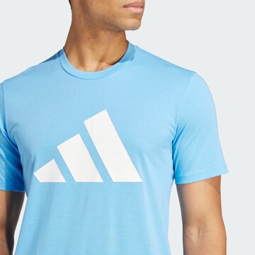 ADIDAS PERFORMANCE Performance Shirt 'Train Essentials Feelready' in Blue