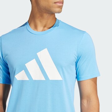 ADIDAS PERFORMANCE Functioneel shirt 'Train Essentials Feelready' in Blauw
