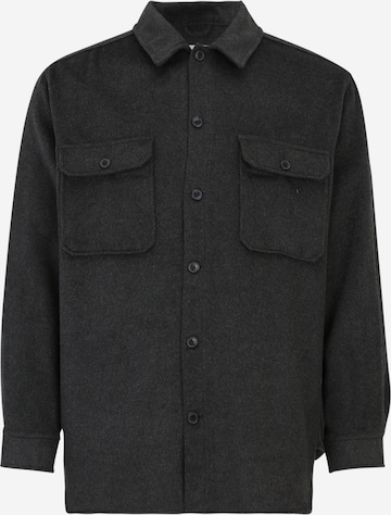 Camicia 'JJEBradley Ollie' di Jack & Jones Plus in nero: frontale