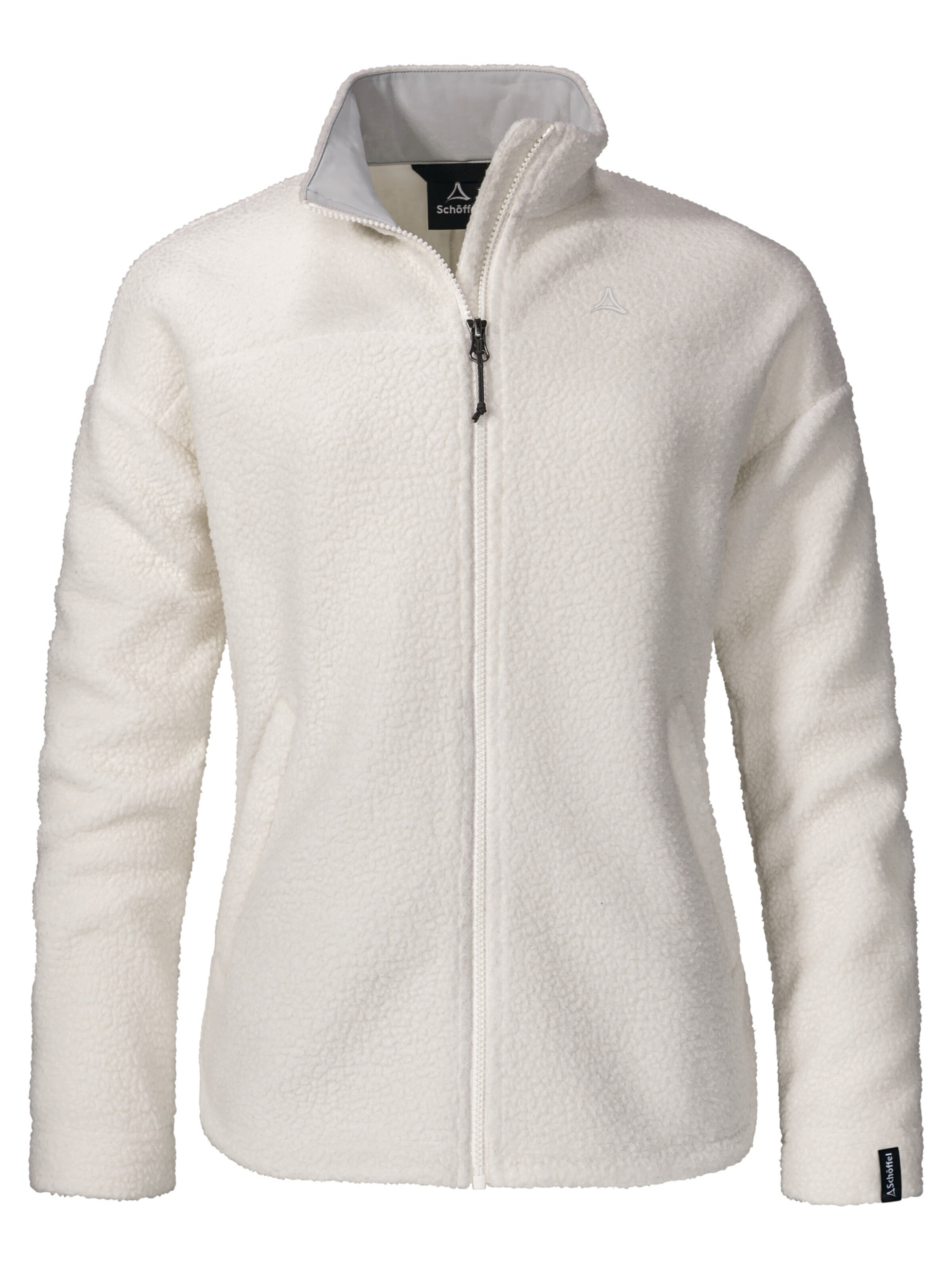 Schöffel Funktionsfleecejacke 'Purga' in Weiß: Vorderseite