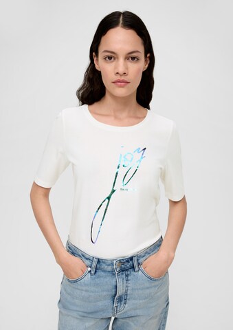 s.Oliver T-Shirt in Weiß: Vorderseite