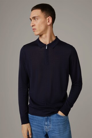 STRELLSON Sweater 'Marek' in Blue: front