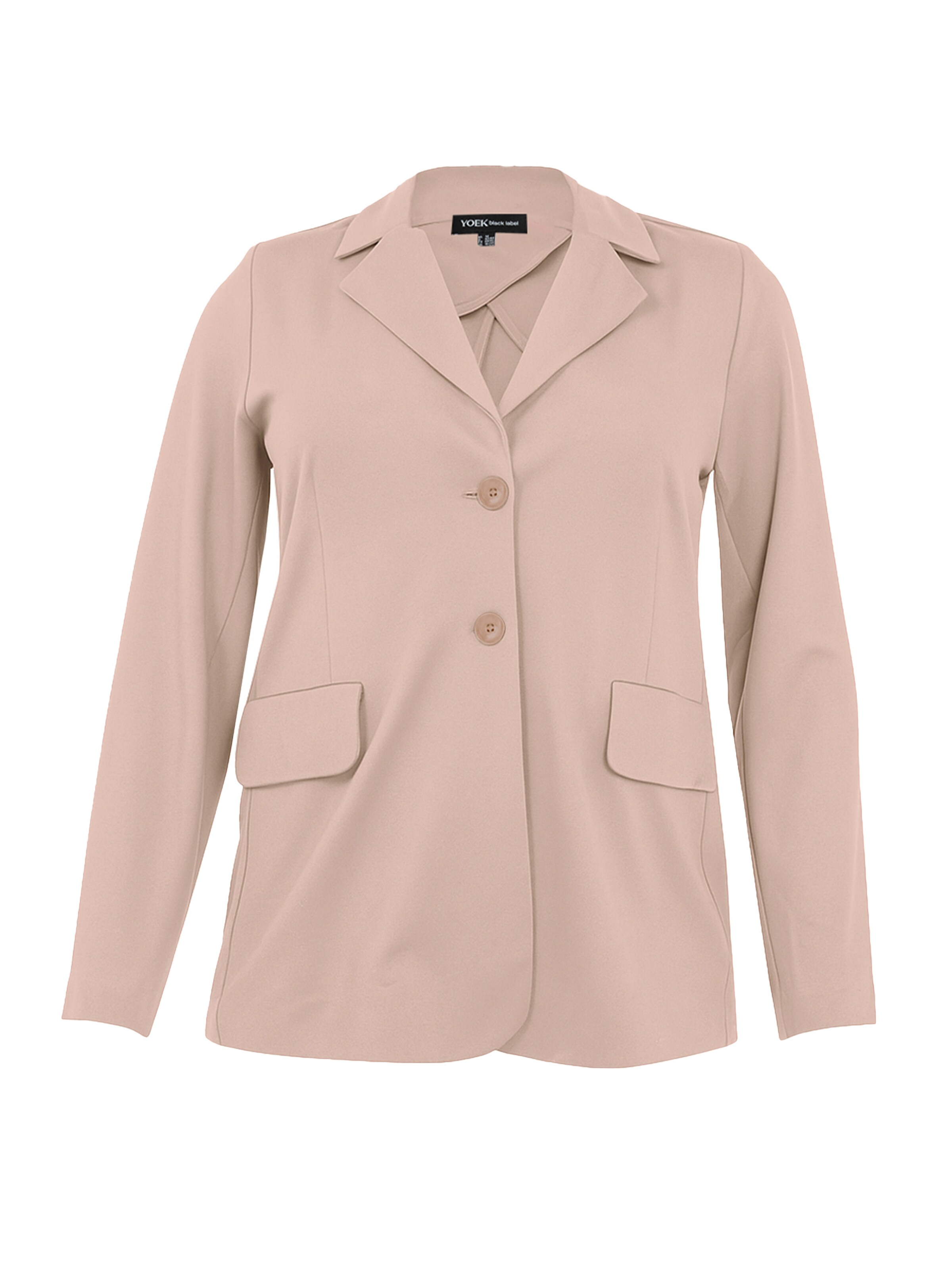 YOEK Blazers in Roze: voorkant