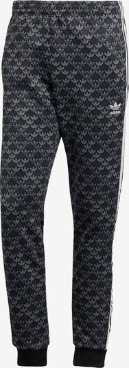 ADIDAS ORIGINALS Pantalon 'SSTR Classic' en gris foncé / noir / blanc, Vue avec produit