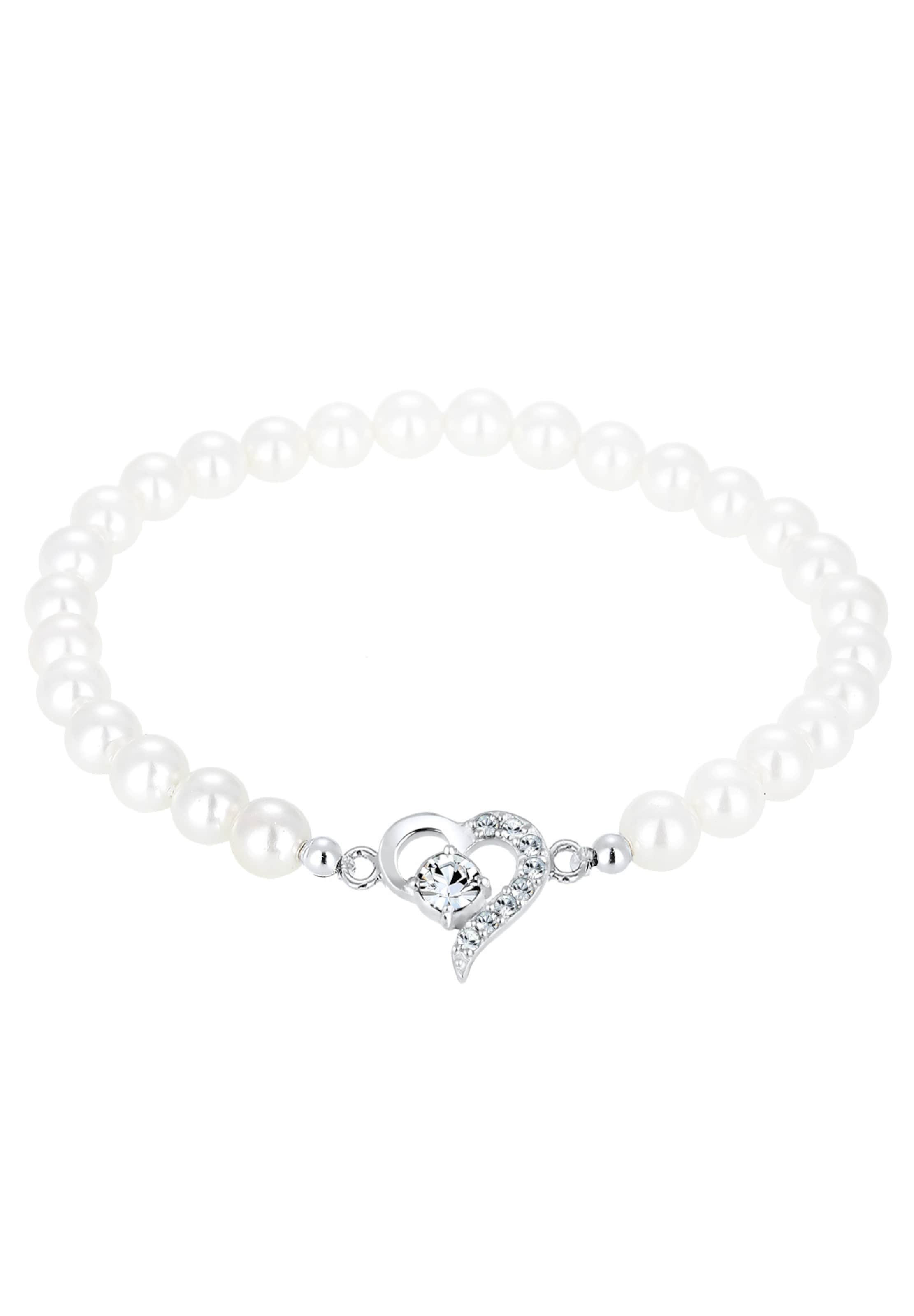 ELLI Armband in Weiß: Vorderseite