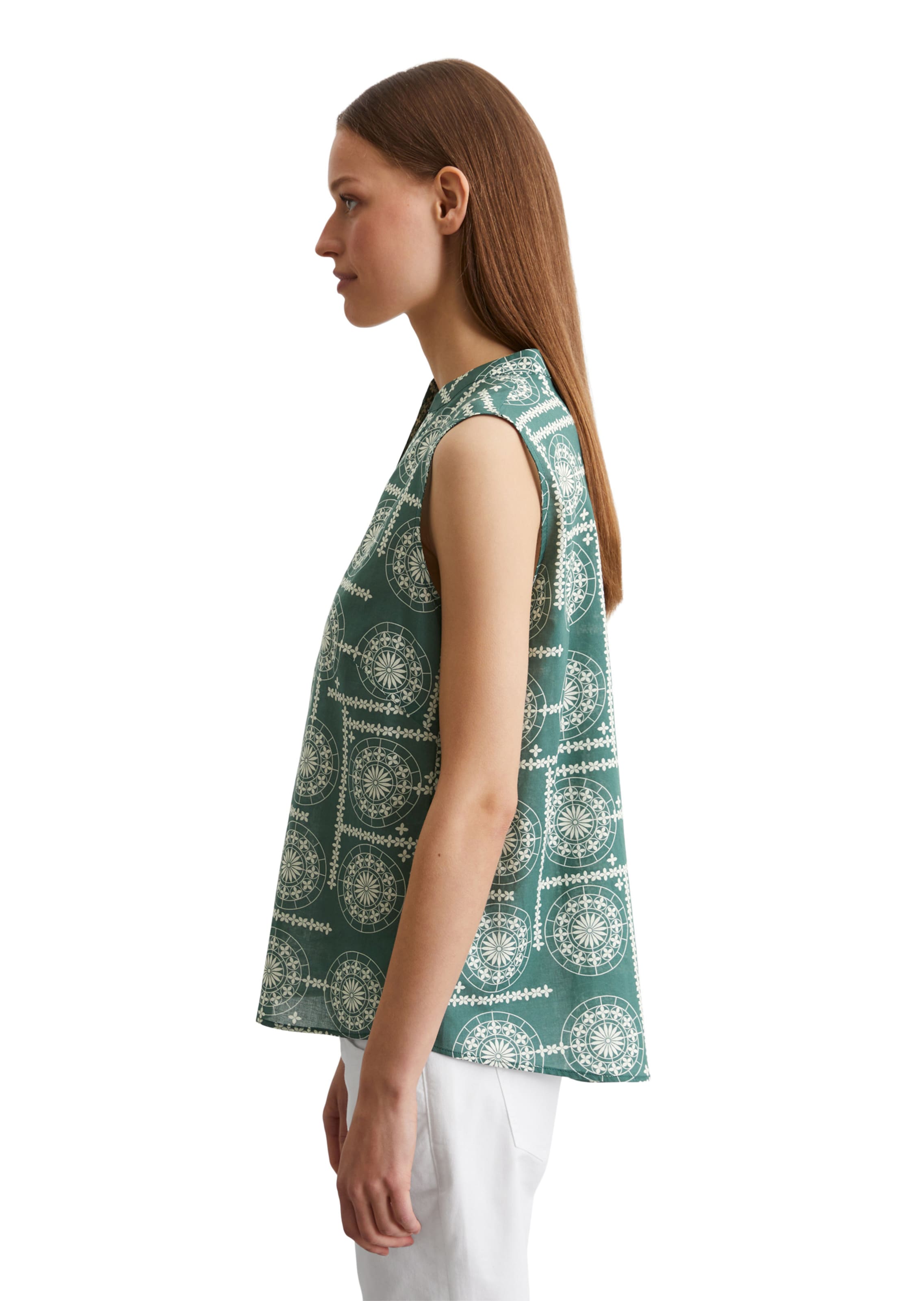 Marc O'Polo Bluse in Grün