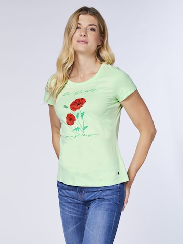 Oklahoma Jeans Shirt in Green: front