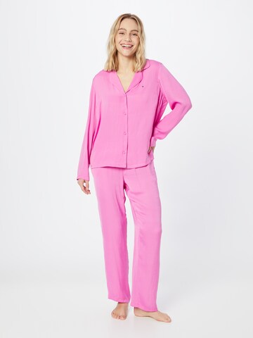 Pyjama Tommy Hilfiger Underwear en violet : devant