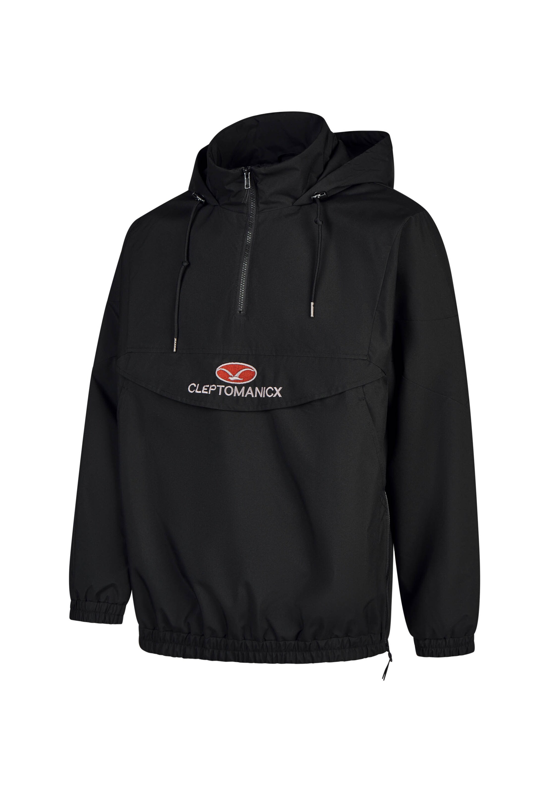 Cleptomanicx Freizeitjacke 'CityHHooded' in Schwarz