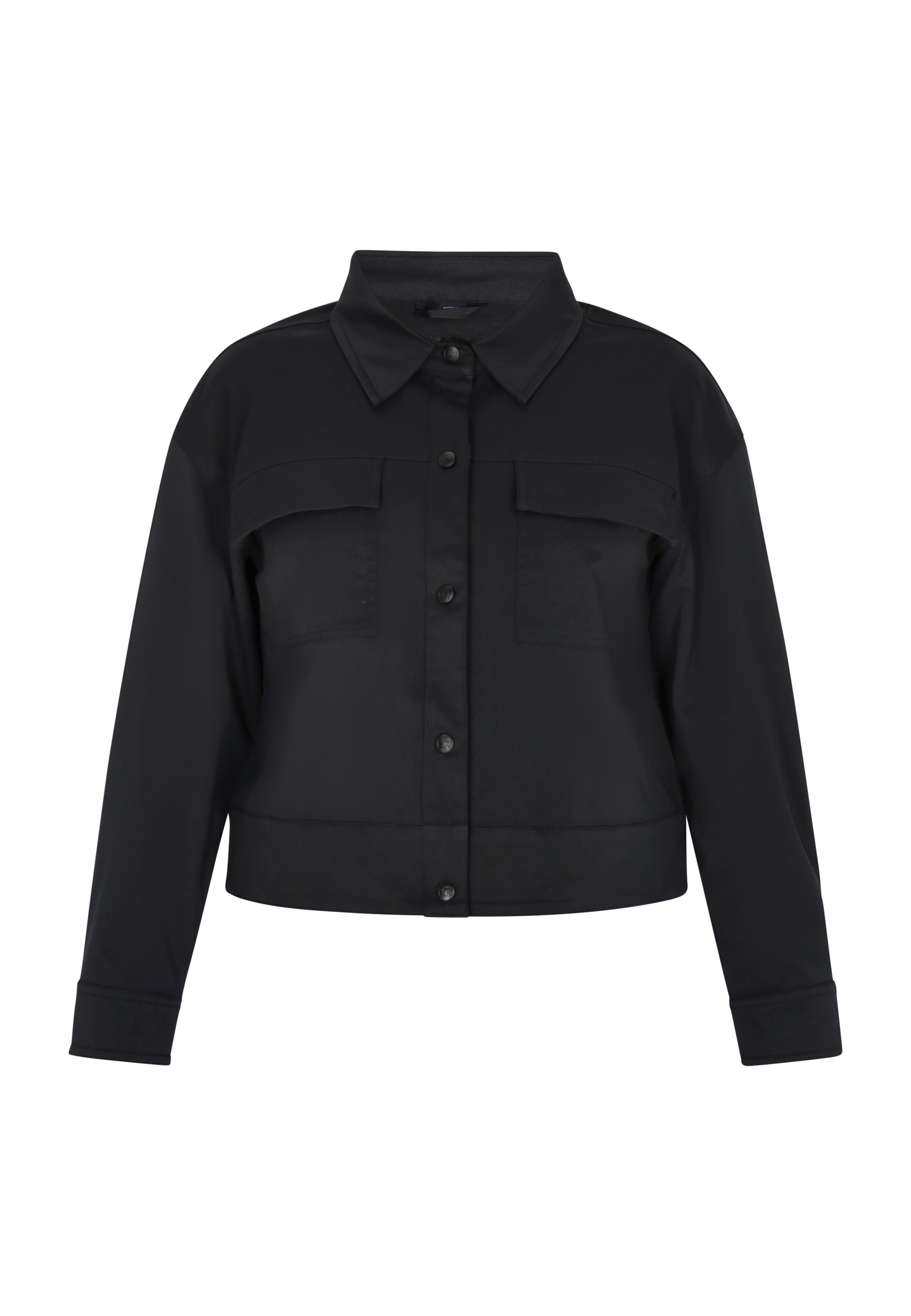 urban rain by Schmuddelwedda Between-season jacket in Black: front