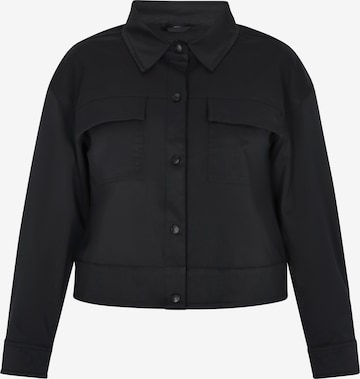 urban rain by Schmuddelwedda Between-season jacket in Black: front