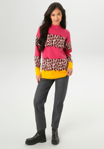 Aniston SELECTED Pullover in Pink