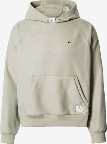 NIKE Sport sweatshirt i grön: framsida