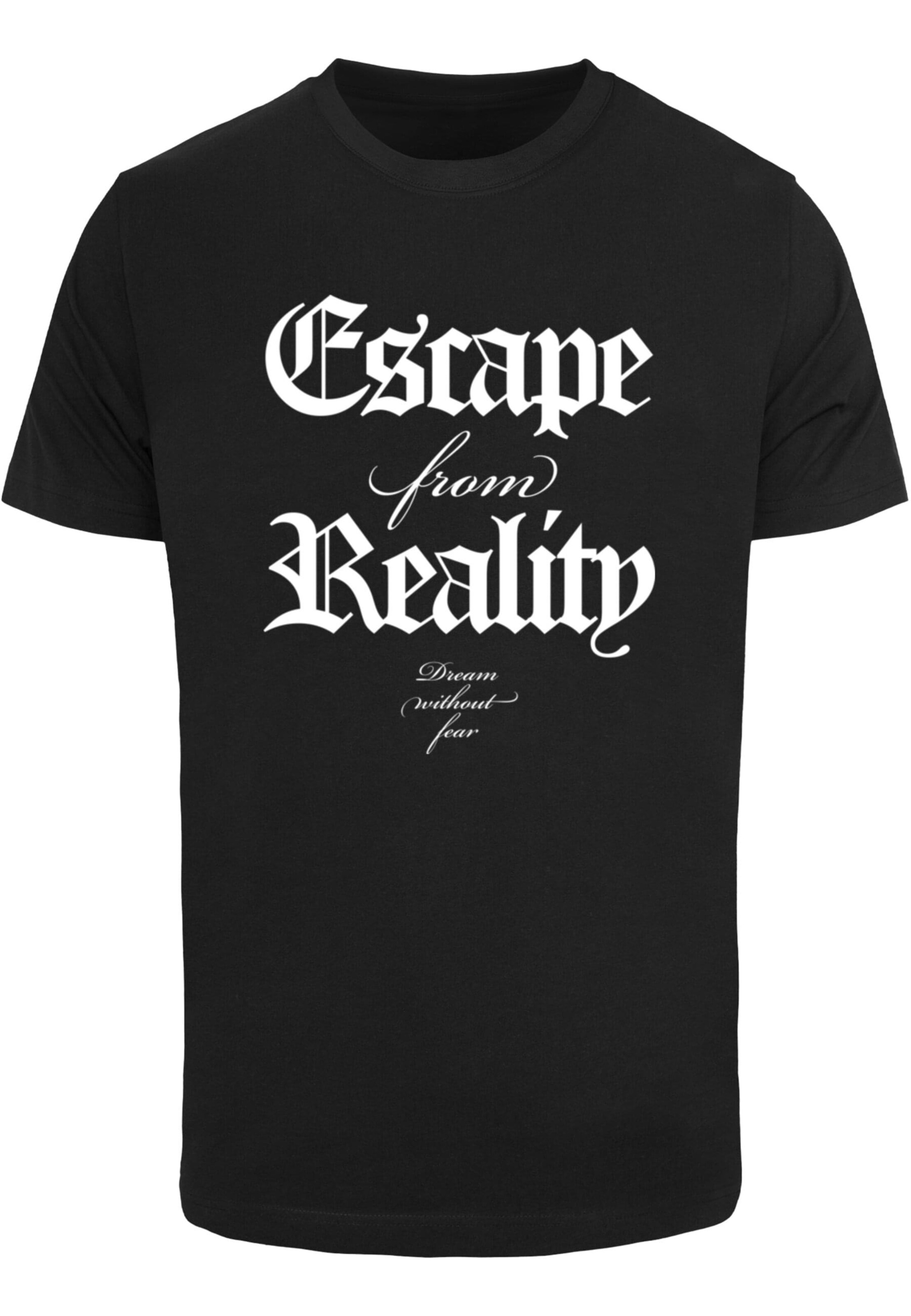 Mister Tee Tričko 'Escape From Reality' - Čierna: predná strana