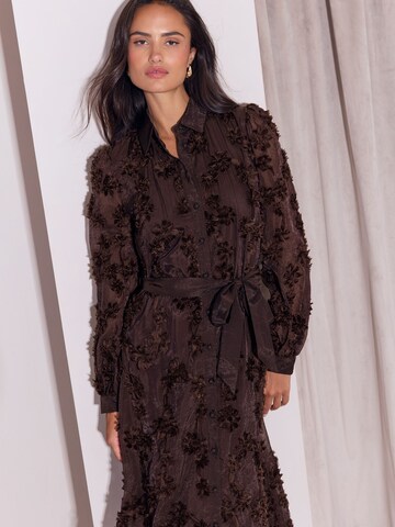 Robe-chemise Lipsy en marron