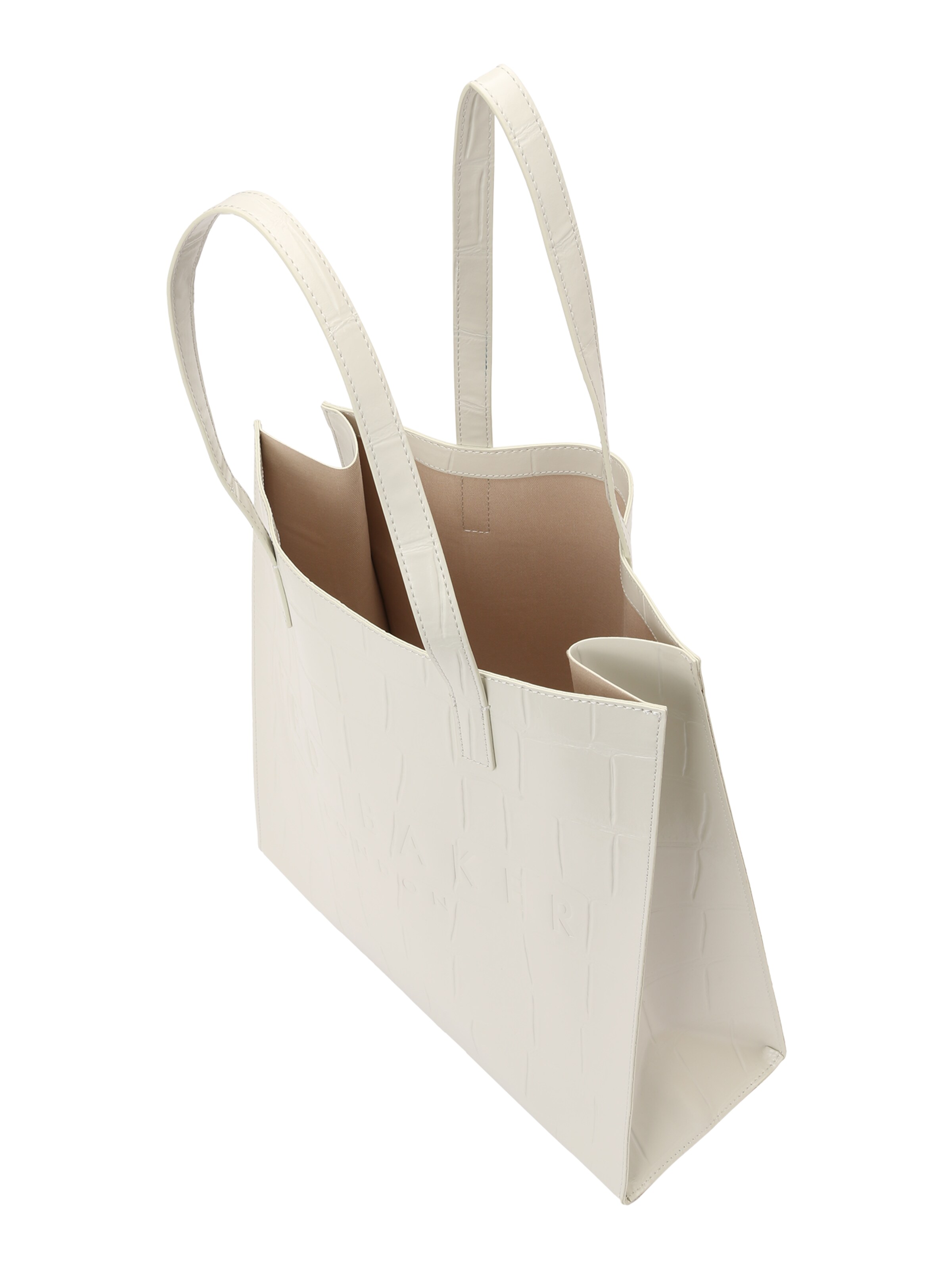 Ted Baker Torba na ramię 'Croccon' w kolorze biały