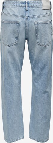 Only & Sons Loose fit Jeans 'Edge' in Blue