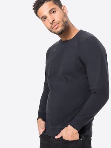 Coupe regular Sweat-shirt Denim Project en bleu : devant