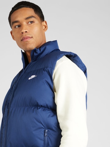 Nike Sportswear Bodywarmer in Blauw