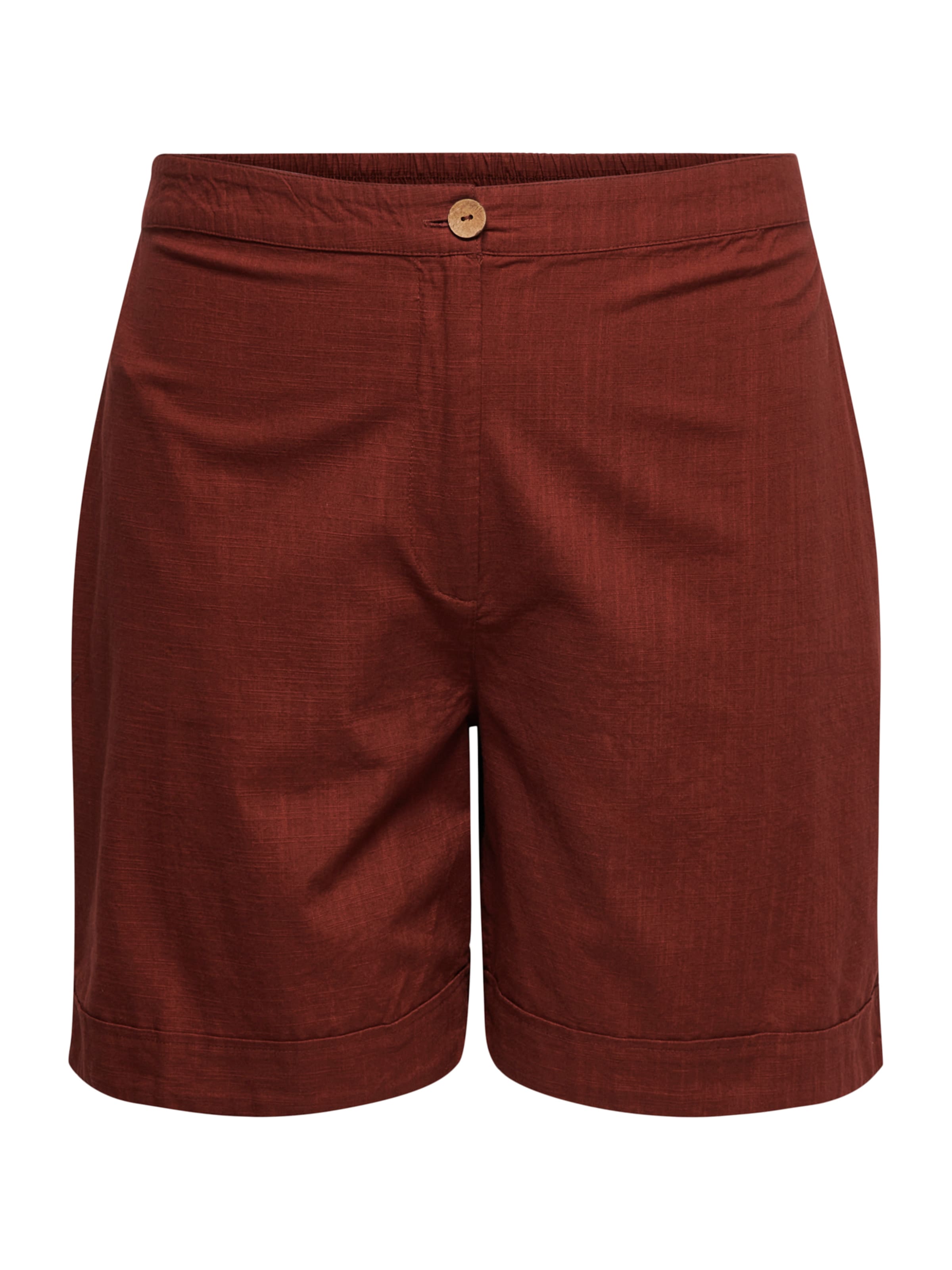 ONLY Carmakoma Regular Shorts in Rot: Vorderseite