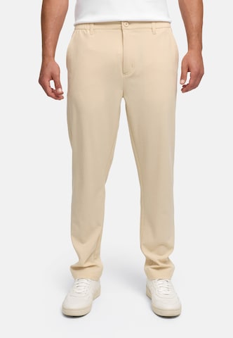 Regular Pantalon chino 'INDaminos' INDICODE JEANS en beige : devant