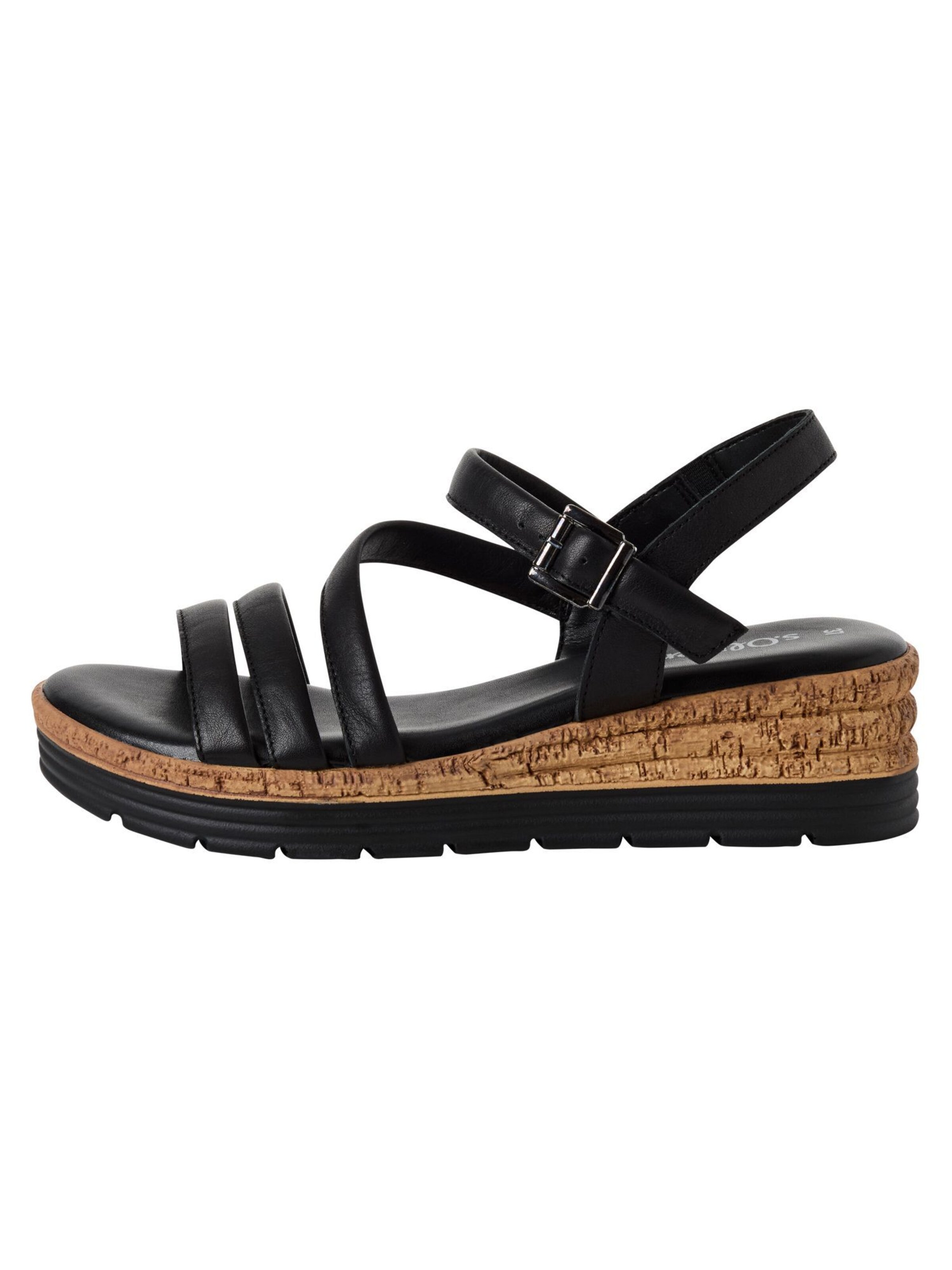 s.Oliver Sandals in Black