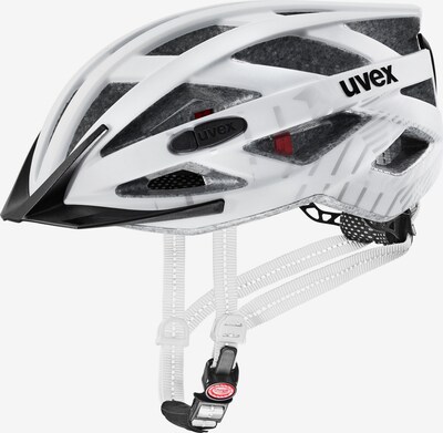 UVEX Fahrradhelm 'city i-vo' in schwarz / weiß, Produktansicht