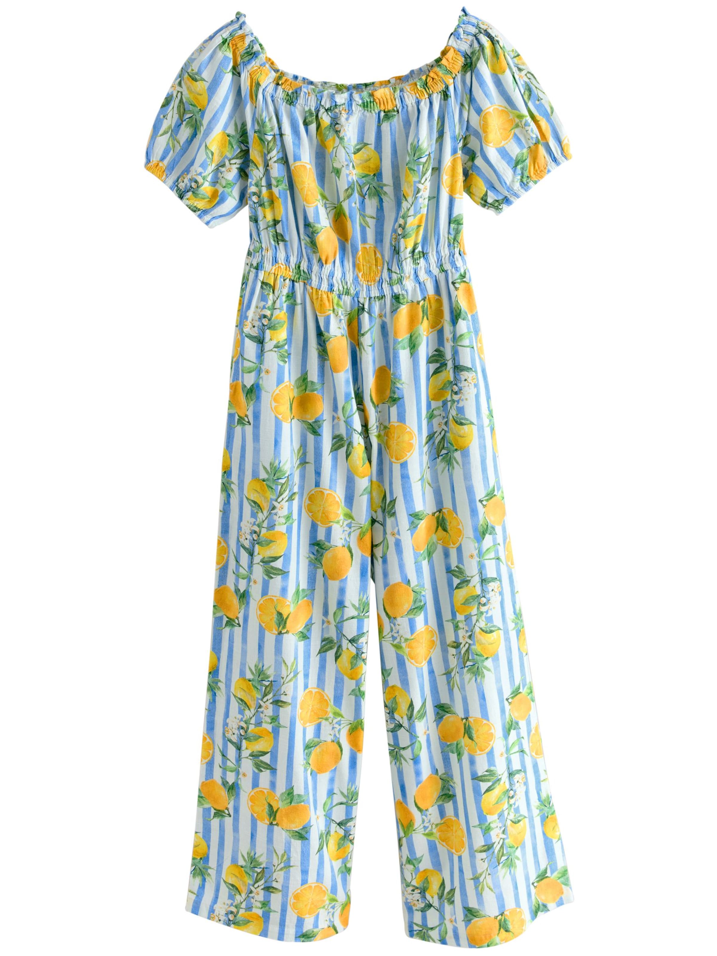 Next Jumpsuit in Blue: front