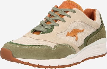 Sneaker low de la KangaROOS Made in Germany pe bej: față