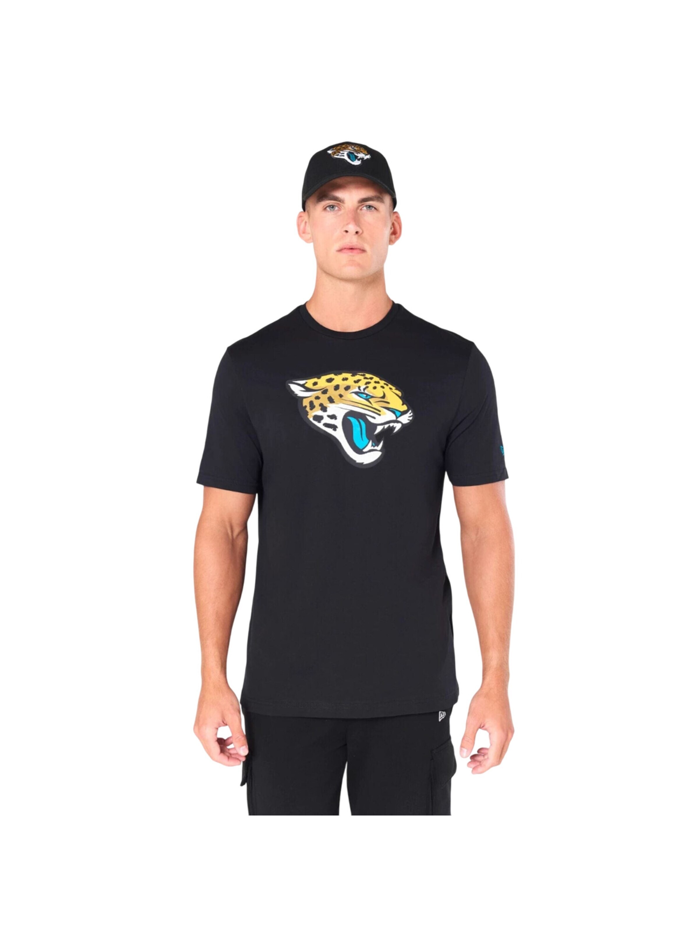NEW ERA Shirt 'NFL Jacksonville Jaguars' in Black: front