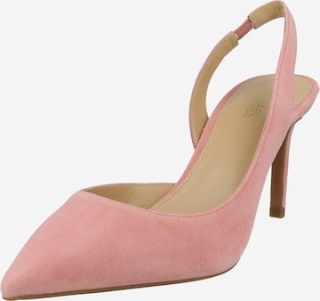 MICHAEL Michael Kors - Zapatos destalonado 'ALINA' en rosa: frente