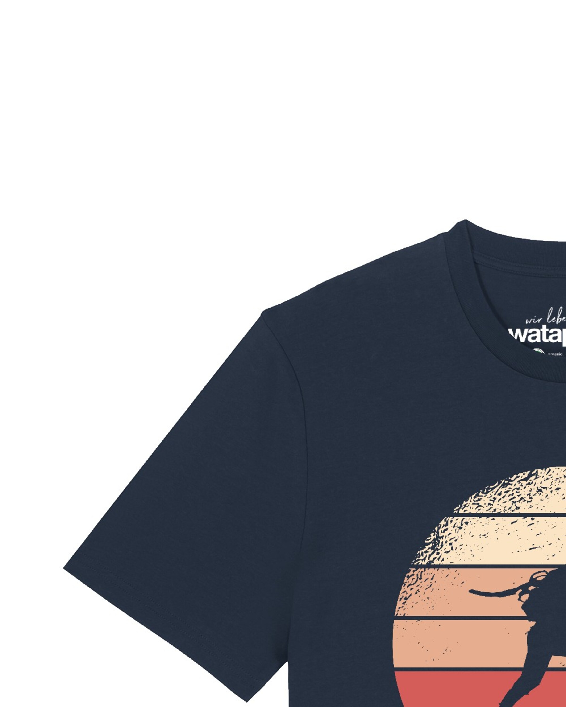 Watapparel Shirt 'Mountain Climbing' in Blue