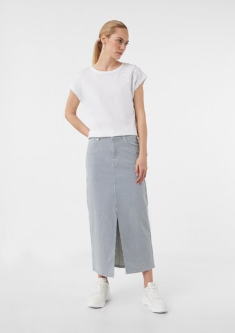 comma casual identity T-Shirt in Weiß